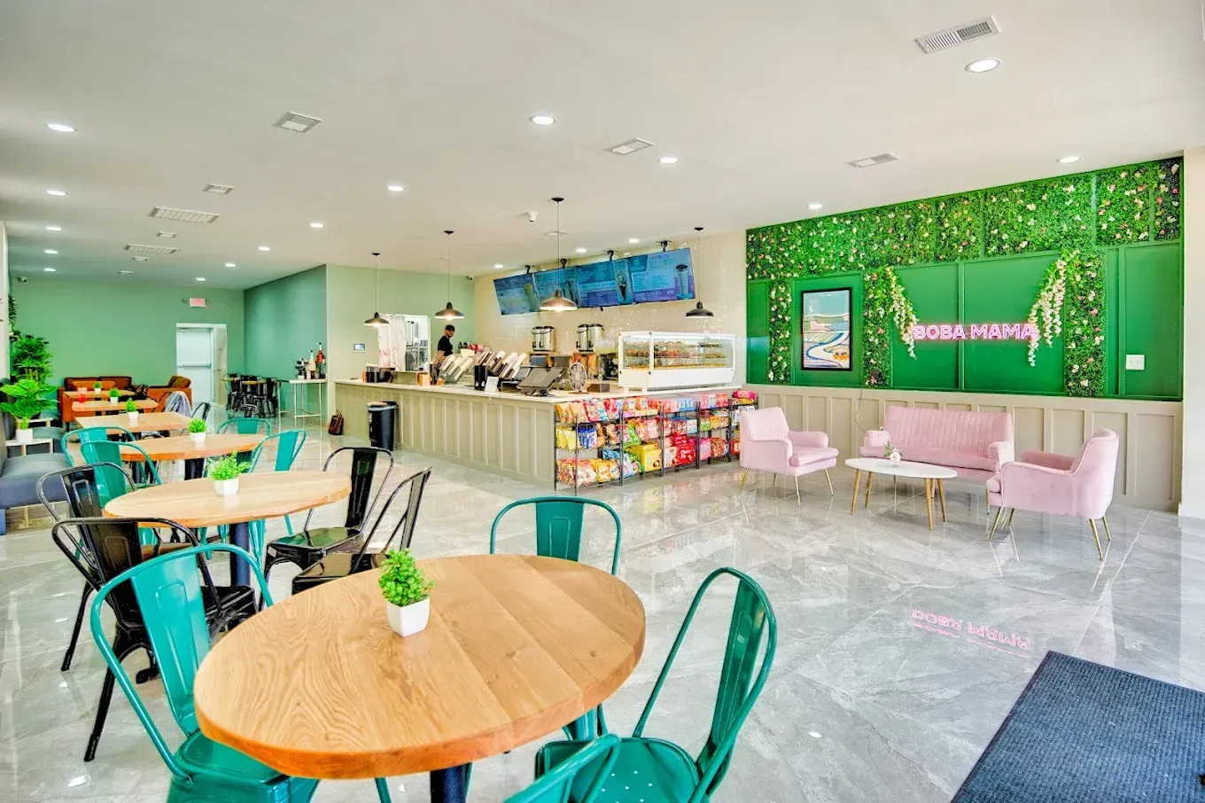 Inside Boba Mama in League City
